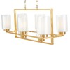 Миниатюра фото подвесная люстра lumina deco lino ldp 1239-8 f.gd | 220svet.ru