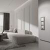 Миниатюра фото рамка werkel на 3 поста дымчатый w0033117 4690389206450 | 220svet.ru