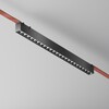 Миниатюра фото трековый светодиодный светильник maytoni points tr128b-24w4k-m-b | 220svet.ru