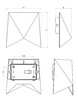 Миниатюра фото фасадный светильник arte lamp busta a1609al-1bk | 220svet.ru