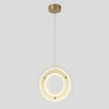 Миниатюра фото подвесной светильник crystal lux diego sp25w led brass | 220svet.ru