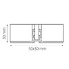 Миниатюра фото соединитель l-образный встраиваемый lightstar linea 506357 | 220svet.ru