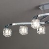 Миниатюра фото потолочная люстра mantra cuadrax 0951 | 220svet.ru