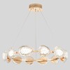 Миниатюра фото подвесная люстра crystal lux felicidad sp96w led | 220svet.ru
