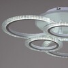 Миниатюра фото потолочная светодиодная люстра reluce 09812-3.3-3+3a wh (rgb) | 220svet.ru