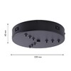 Миниатюра фото основа для люстры favourite canopy 4591-220-9bl | 220svet.ru
