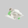 Миниатюра фото встраиваемый светильник crystal lux clt 069c1 wh | 220svet.ru