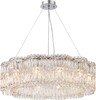Миниатюра фото люстра подвесная хрустальная 2174/09/12p stilfort, серия admire | 220svet.ru