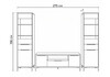 Миниатюра фото готовая гостиная woodville иадама кашемир / кашемир комплектация 7 620698 | 220svet.ru