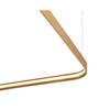 Миниатюра фото подвесной светодиодный светильник italline it013-6024 gold 3000k | 220svet.ru