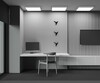 Миниатюра фото потолочный светодиодный светильник maytoni zon c032cl-90w3k-sq-w | 220svet.ru
