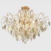 Миниатюра фото потолочная люстра crystal lux pl9 gold | 220svet.ru