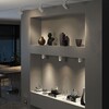 Миниатюра фото трековый однофазный светодиодный светильник elektrostandard 85513/01 белый/серебро a062390 | 220svet.ru