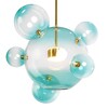 Миниатюра фото подвесной светодиодный светильник loft it bolle 2027-p6 blue | 220svet.ru