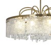 Миниатюра фото подвесная люстра indigo prosecco 12033/8p brass v000378 | 220svet.ru