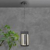 Миниатюра фото уличный подвесной светодиодный светильник elektrostandard 1528 techno led серый a051858 | 220svet.ru