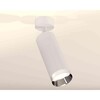 Миниатюра фото комплект накладного светильника ambrella light xm6342003 swh/psl белый песок/серебро полированное (a2202, c6342, n6132) | 220svet.ru