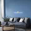 Миниатюра фото подсветка для картин escada line 10291/1led gold | 220svet.ru