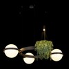 Миниатюра фото подвесной светодиодный светильник loft it jardin 10121/3 dark grey | 220svet.ru