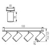 Миниатюра фото спот kanlux evalo el-4i w-sr 35698 | 220svet.ru