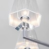 Миниатюра фото потолочная люстра eurosvet alegria 60125/5 хром smart | 220svet.ru