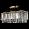 Миниатюра фото подвесная светодиодная люстра arti lampadari ovindoli l 1.5.100x35.101 g | 220svet.ru