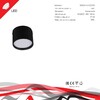 Миниатюра фото магнитная трековая система reluce 13006-9.3-001ur magnetic led8w bk | 220svet.ru