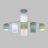 Миниатюра фото потолочная люстра на штанге eurosvet pastel 60151/7 хром | 220svet.ru