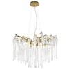 Миниатюра фото подвесная люстра loft it waterfall 10350/600 ab | 220svet.ru