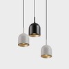 Миниатюра фото кольцо декоративное italline de-315 gold | 220svet.ru