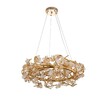 Миниатюра фото подвесная люстра indigo splendore 11042/8p gold v000420 | 220svet.ru
