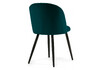 Миниатюра фото обеденная группа woodville cельда black / green 579063 | 220svet.ru