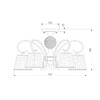 Миниатюра фото потолочная люстра eurosvet 60088/5 хром | 220svet.ru