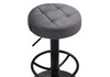 Миниатюра фото барный стул woodville marun dark gray / black 15674 | 220svet.ru