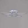 Миниатюра фото светодиодная люстра reluce 02303-0.3-3+3 wh | 220svet.ru