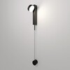 Миниатюра фото бра elektrostandard 40112/led черный a057590 | 220svet.ru