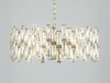 Миниатюра фото подвесная люстра newport 10123+5/c gold м0068963 | 220svet.ru