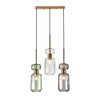 Миниатюра фото подвесной светильник escada gloss 1141/3s cl/gn/sm | 220svet.ru