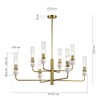 Миниатюра фото подвесная люстра st luce medea sl1244.303.08 | 220svet.ru