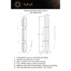 Миниатюра фото торшер aployt ozeynn apl.332.05.35 | 220svet.ru