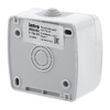 Миниатюра фото выключатель двухклавишный эра 10ax 250v 5-104-03 б0050943 | 220svet.ru