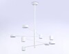 Миниатюра фото подвесная светодиодная люстра ambrella light comfort linetech fl51688 | 220svet.ru