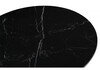 Миниатюра фото керамический стол woodville том 90 черный мрамор shakespeare black 612160 | 220svet.ru