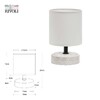 Миниатюра фото настольная лампа rivoli eleanor 7070-501 б0057269 | 220svet.ru