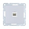 Миниатюра фото розетка телефонная rj-12 lk studio lk80 серебристый металлик 845503-1 | 220svet.ru