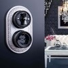 Миниатюра фото розетка с заземлением werkel черный w5671008 4690389166808 | 220svet.ru