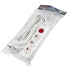 Миниатюра фото удлинитель uniel ultra 3гн х 7м с/з s-gcu3-7b white ul-00010019 | 220svet.ru