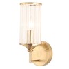 Миниатюра фото бра crystal lux gloria ap1 brass | 220svet.ru