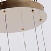 Миниатюра фото подвесной светодиодный светильник favourite helmet 4590-4p | 220svet.ru