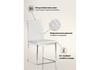Миниатюра фото барный стул woodville teon white / chrome 15513 | 220svet.ru